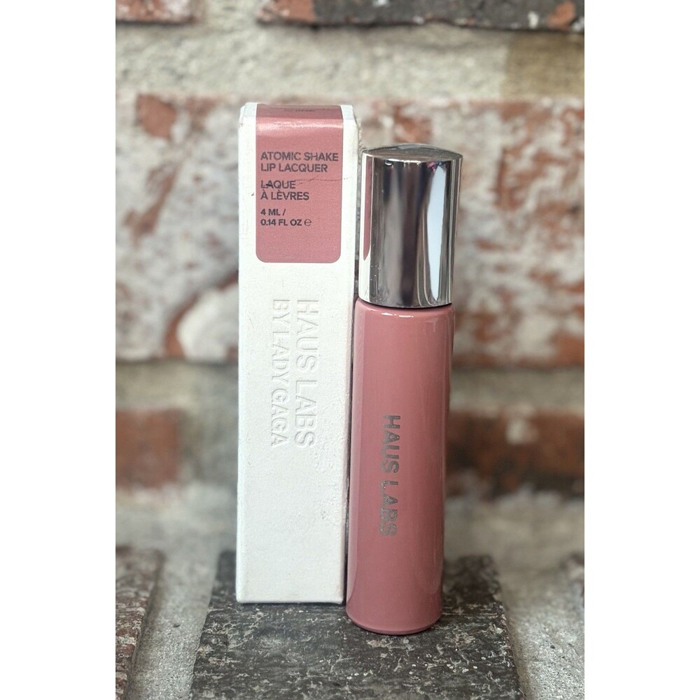 HAUS LABS Atomic Shake Lip Lacquer - Dusty Rose